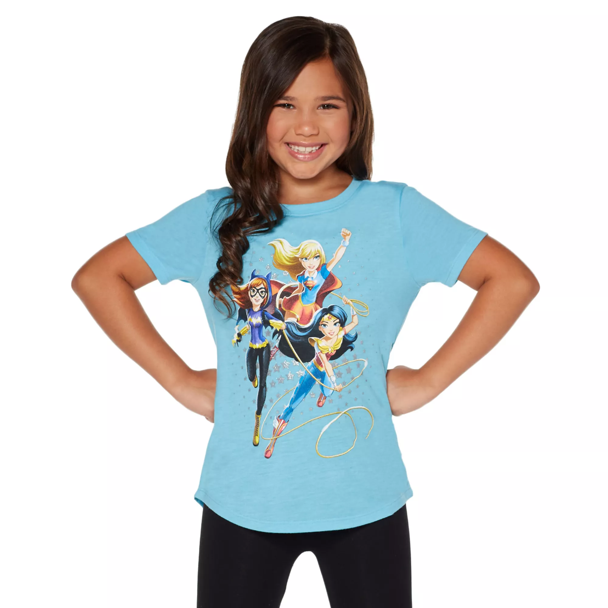 Kids DC Super Hero Girls T Shirt - DC Comics at Spirit Halloween