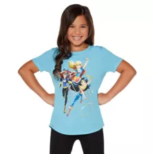 Kids DC Super Hero Girls T Shirt - DC Comics at Spirit Halloween