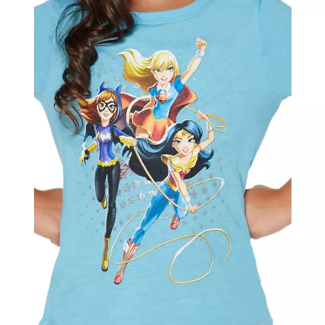 Kids DC Super Hero Girls T Shirt - DC Comics at Spirit Halloween