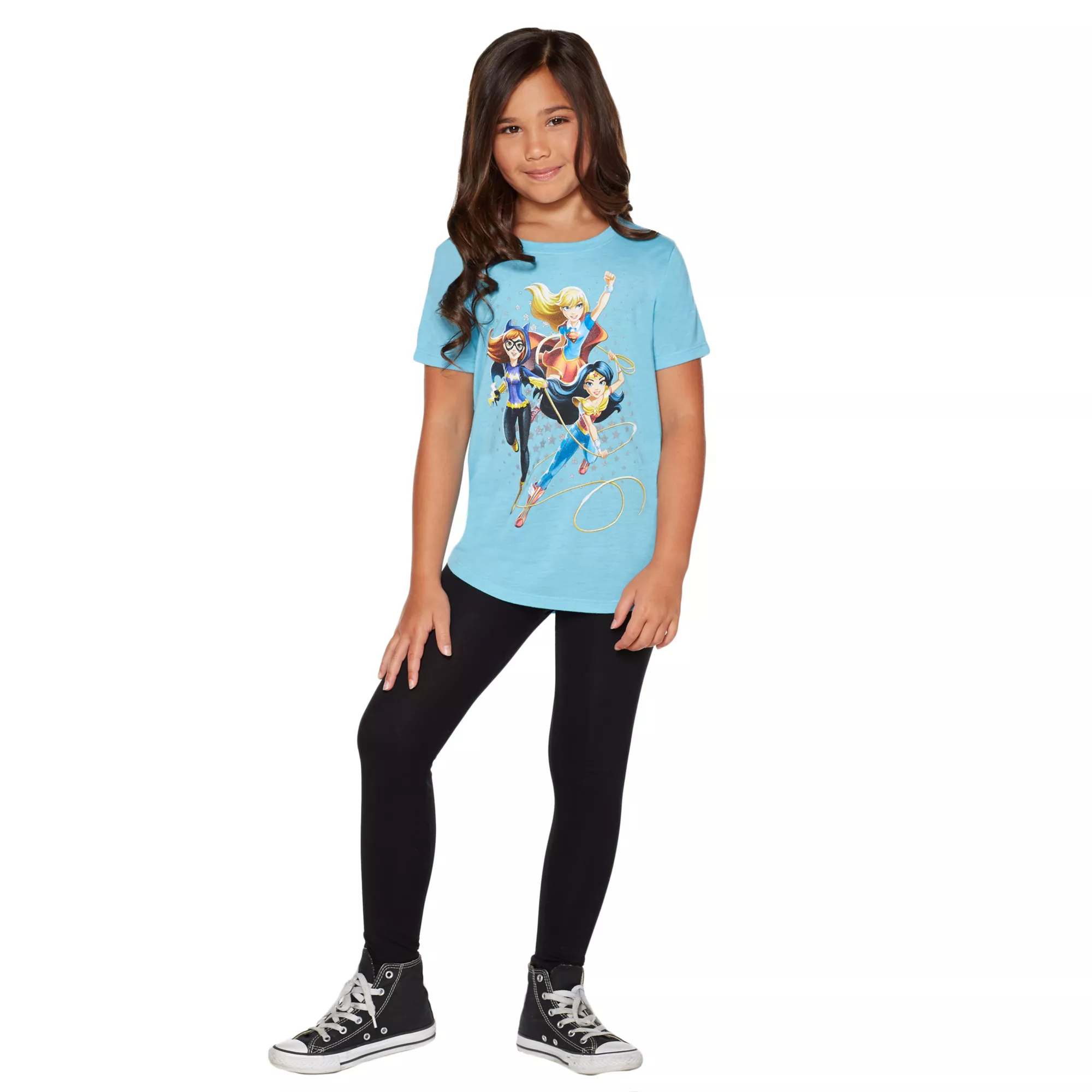 Kids DC Super Hero Girls T Shirt - DC Comics at Spirit Halloween