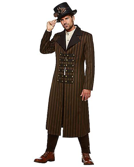 Steampunk Trench Coat - Spencer's