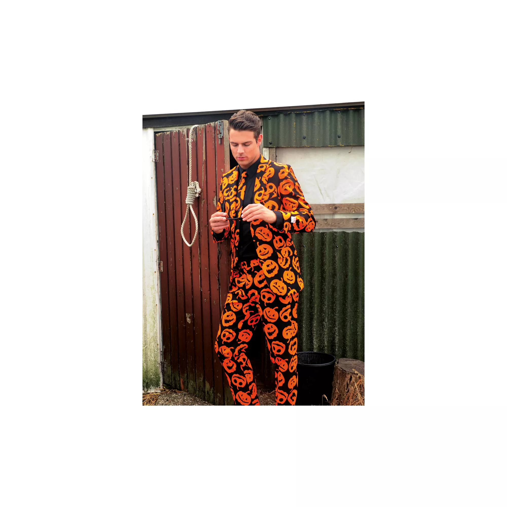 Adult Jack-O-Lantern Suit at Spirit Halloween