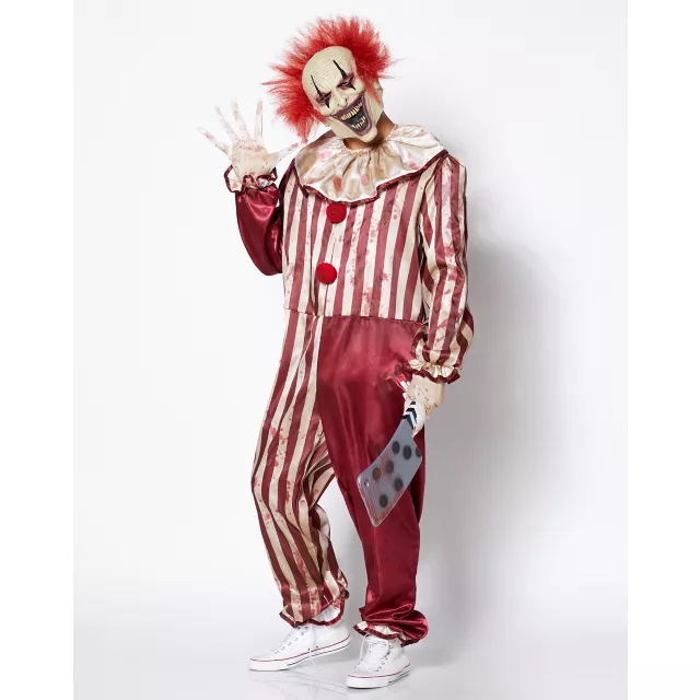 Adult Creepy Clown Costume at Spirit Halloween