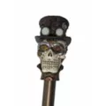 Steampunk Top Hat Skull Staff at Spirit Halloween