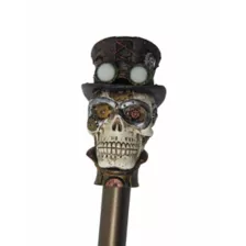 Steampunk Top Hat Skull Staff at Spirit Halloween