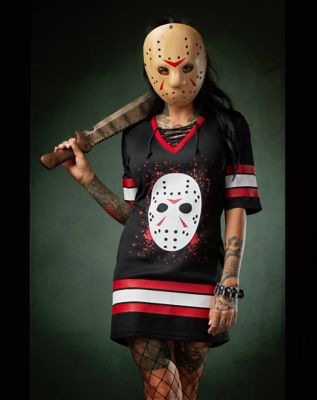  Men's Voorhees Jason Friday Movie Ice Hockey Jersey Halloween  Stitched White S : Clothing, Shoes & Jewelry