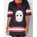 Adult Jason Voorhees Hockey Dress – Friday the 13th at Spirit Halloween