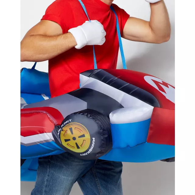 Adult Mario Kart Inflatable Costume - Mario Kart at Spirit Halloween