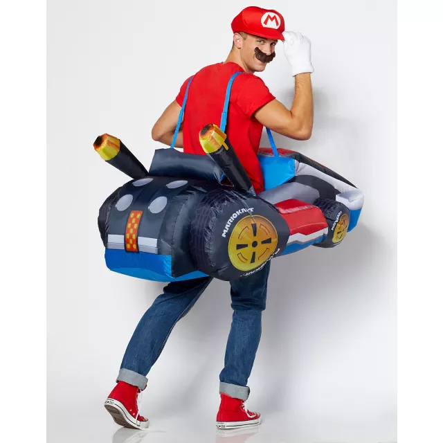 Adult Mario Kart Inflatable Costume - Mario Kart at Spirit Halloween