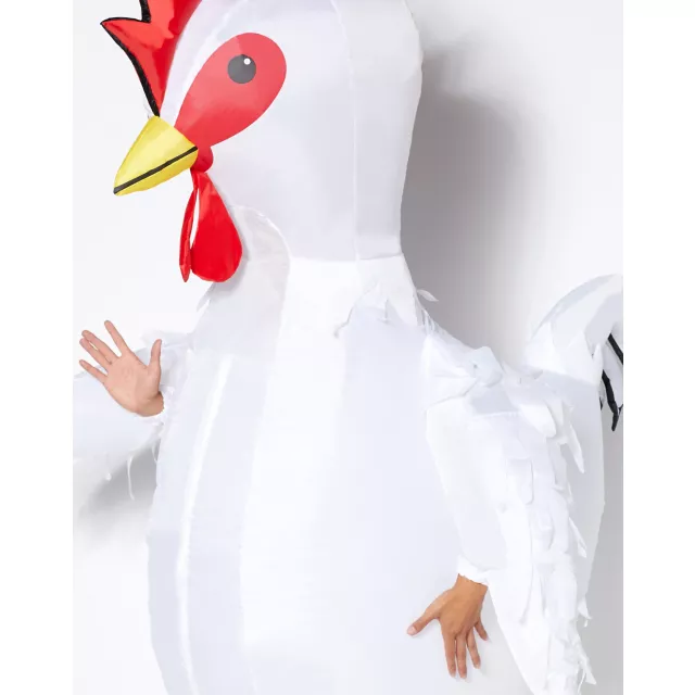 Adult Chicken Inflatable Costume at Spirit Halloween