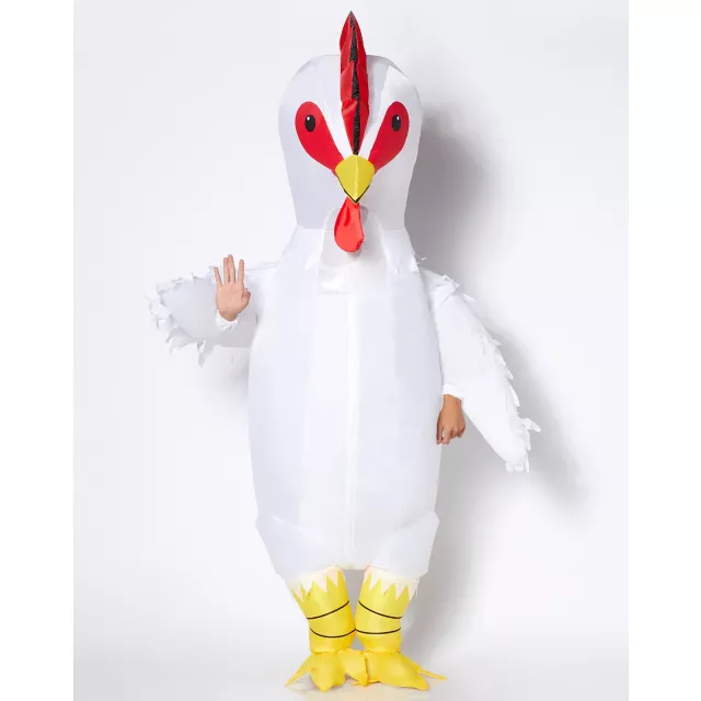 Adult Chicken Inflatable Costume at Spirit Halloween