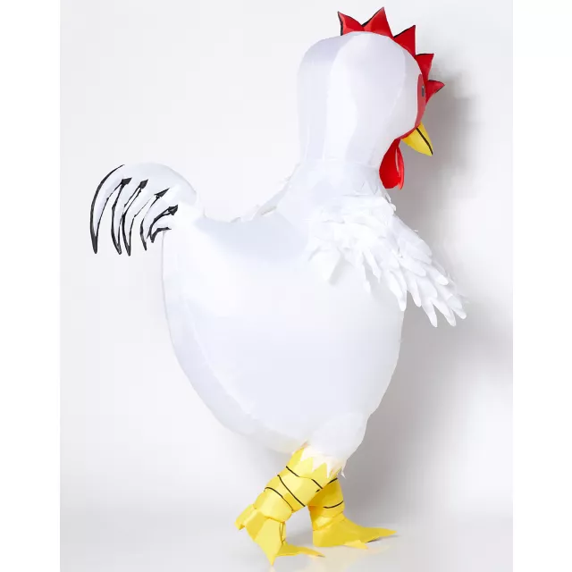 Adult Chicken Inflatable Costume at Spirit Halloween