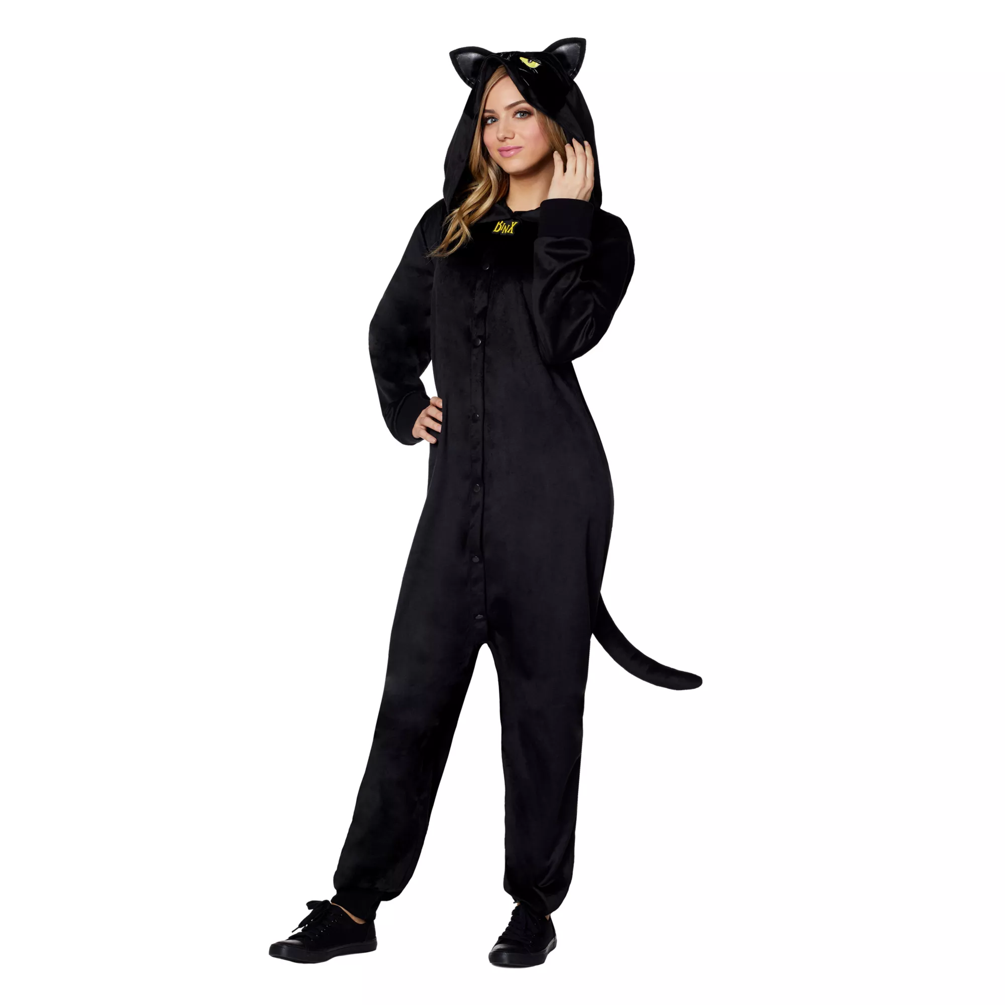 Adult Binx Jumpsuit Costume - Hocus Pocus at Spirit Halloween
