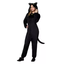 Adult Binx Jumpsuit Costume - Hocus Pocus at Spirit Halloween