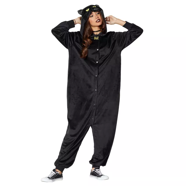 Adult Binx Jumpsuit Costume - Hocus Pocus at Spirit Halloween