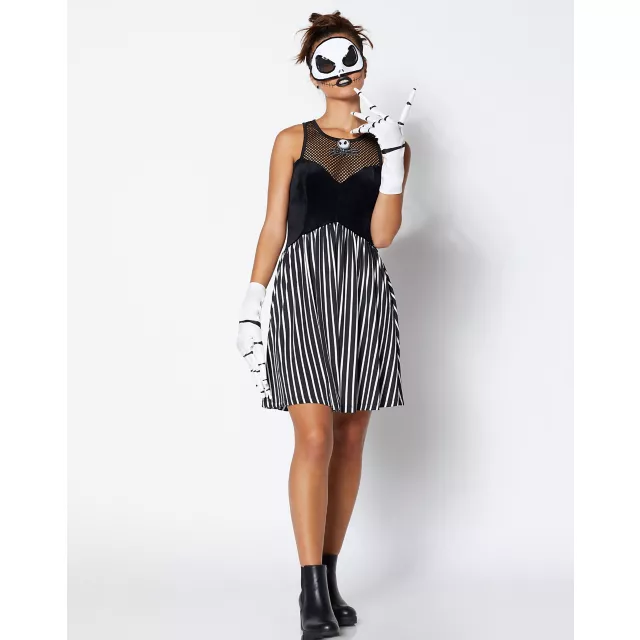 Jack Skellington Half Mask - The Nightmare Before Christmas at Spencer's