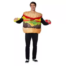 Adult Cheeseburger Costume at Spirit Halloween