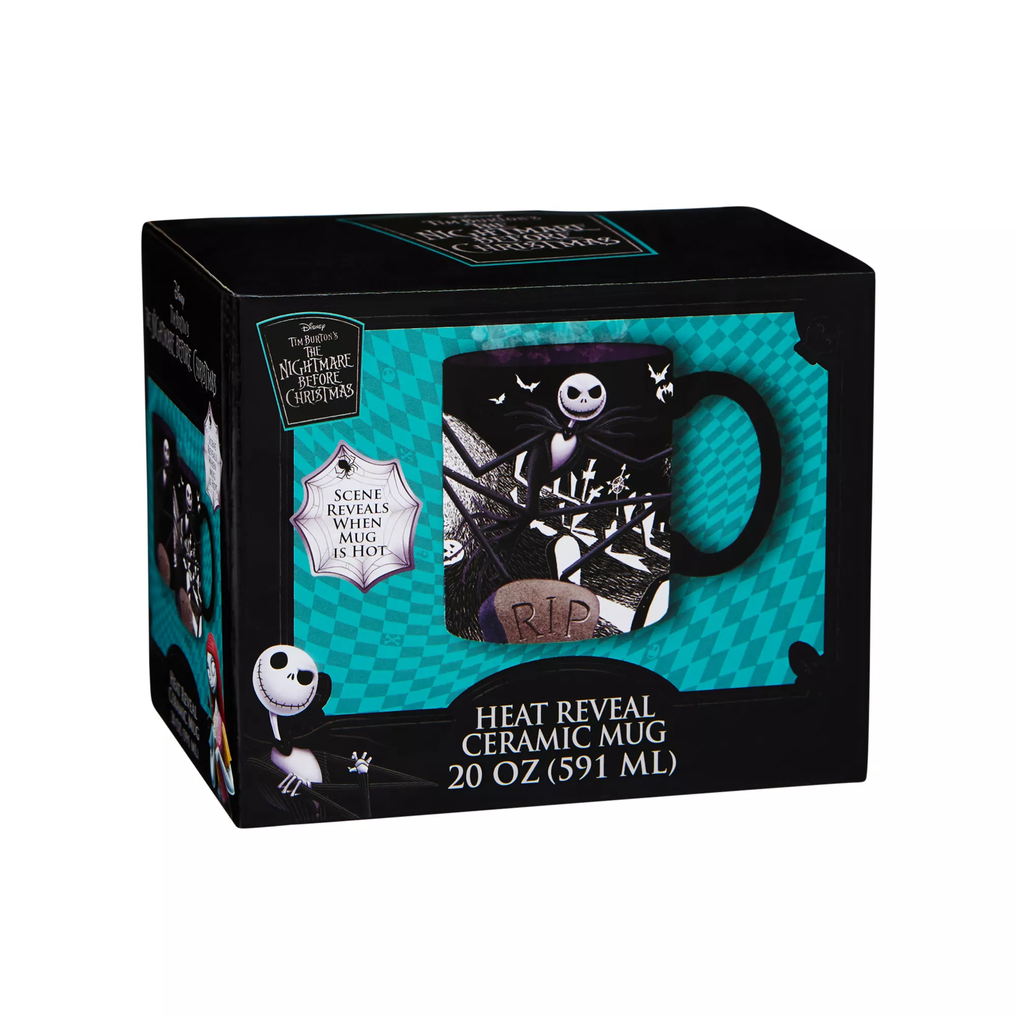 Jack Skellington Color Changing Coffee Mug 20 oz. - The Nightmare Before Christmas at Spirit Halloween