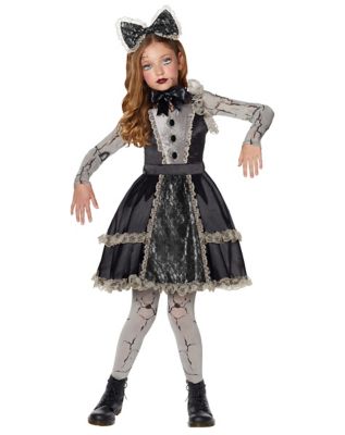 Kids Broken Doll Costume - The Signature Collection - Spencer's