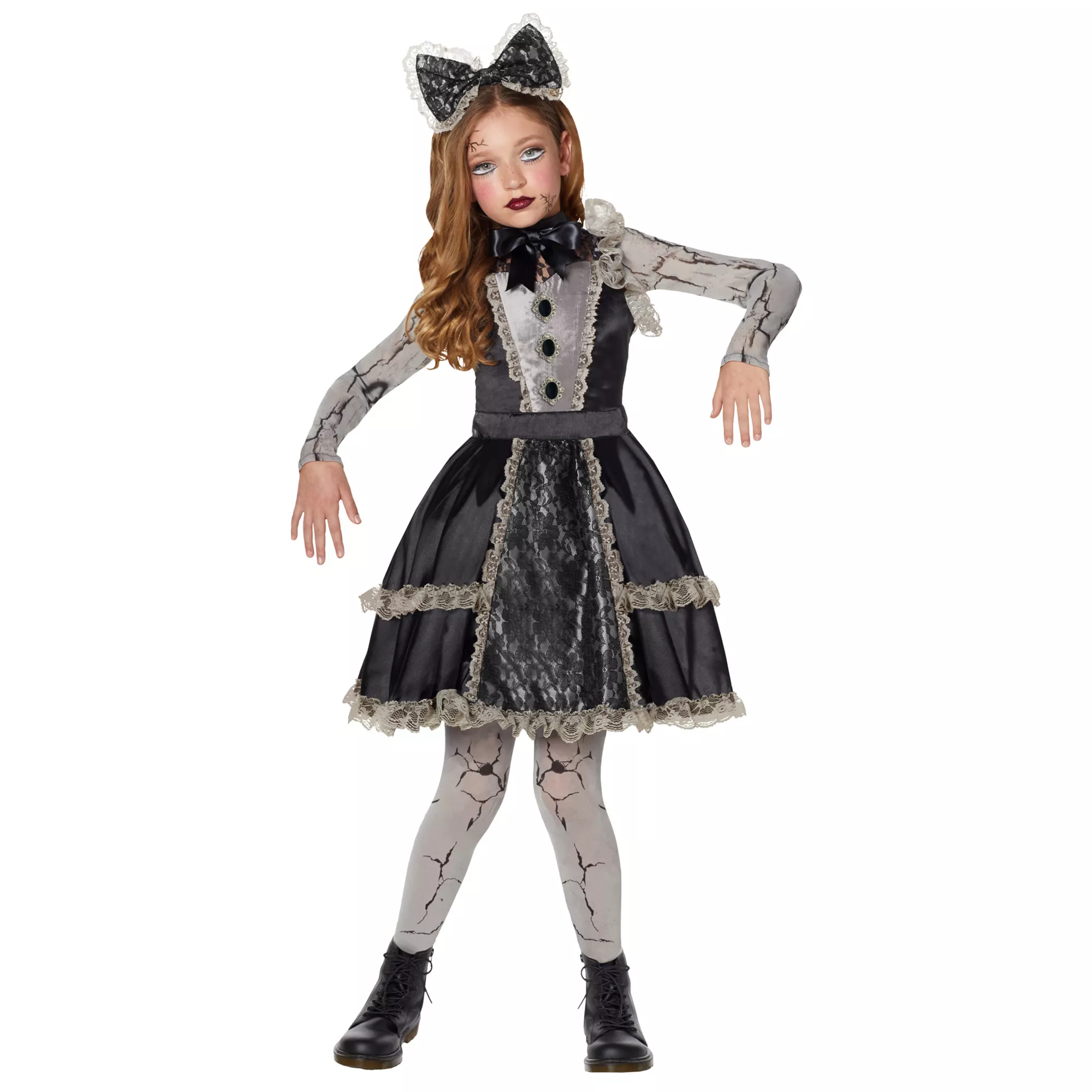 Kids Broken Doll Costume - The Signature Collection at Spencer's