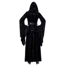 Velvet Hooded Robe at Spencer's