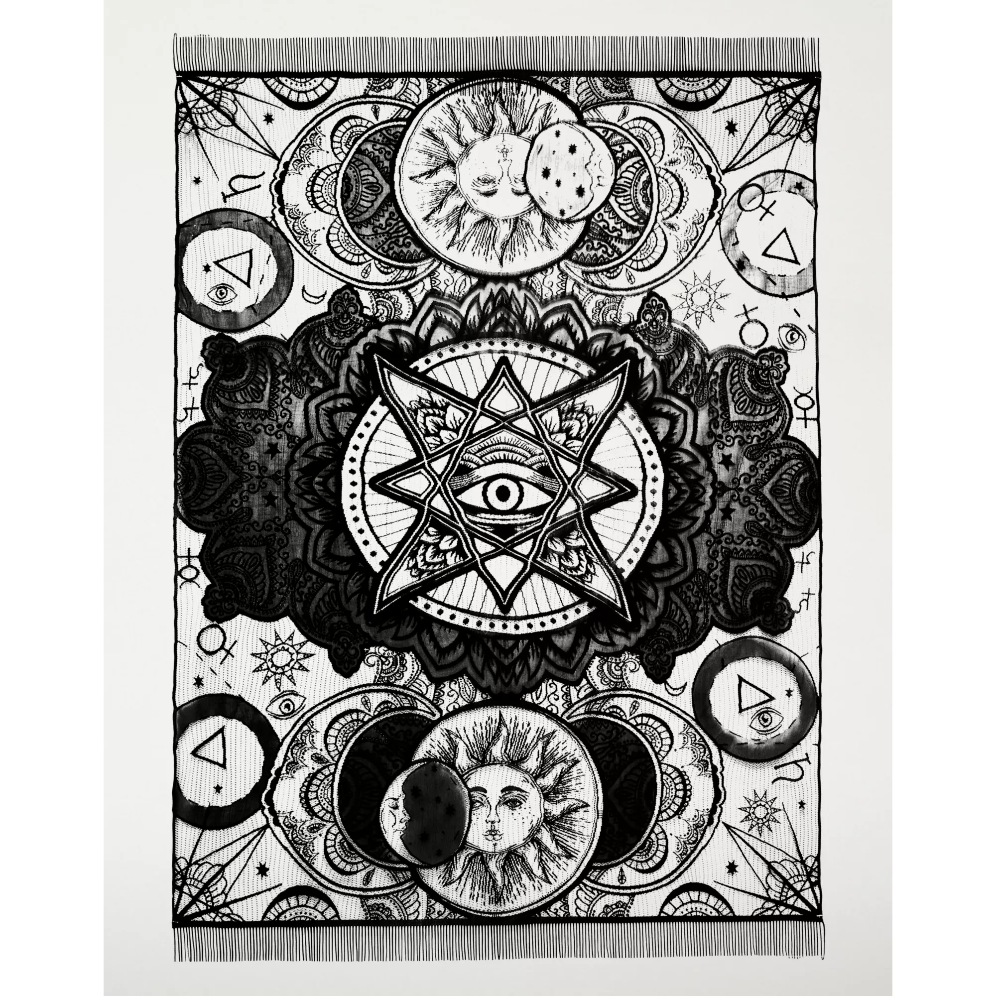 7 Ft Tarot Celestial Tablecloth at Spirit Halloween