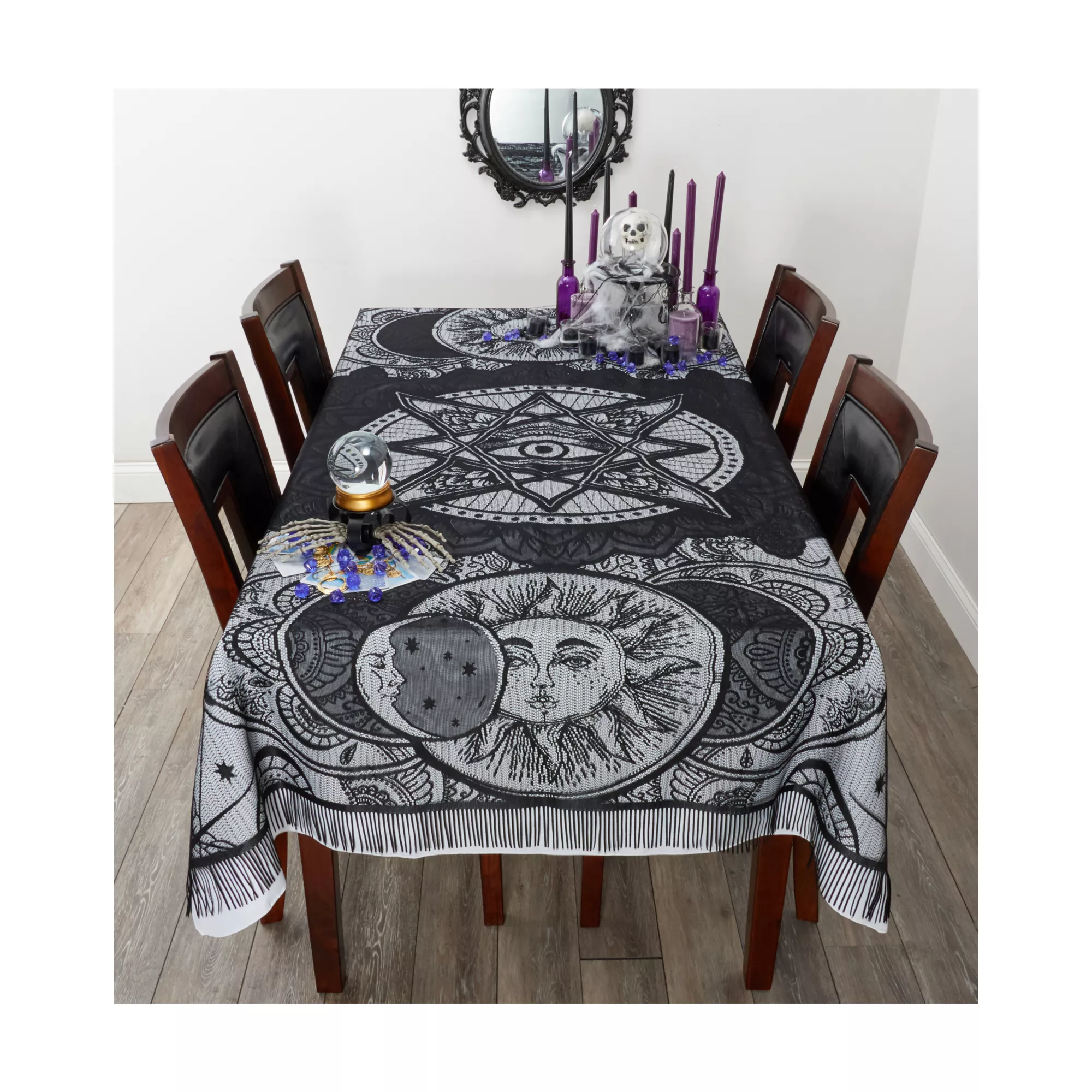 7 Ft Tarot Celestial Tablecloth at Spirit Halloween