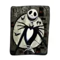 Jack and Sally Reversible Fleece Blanket - The Nightmare Before Christmas at Spirit Halloween