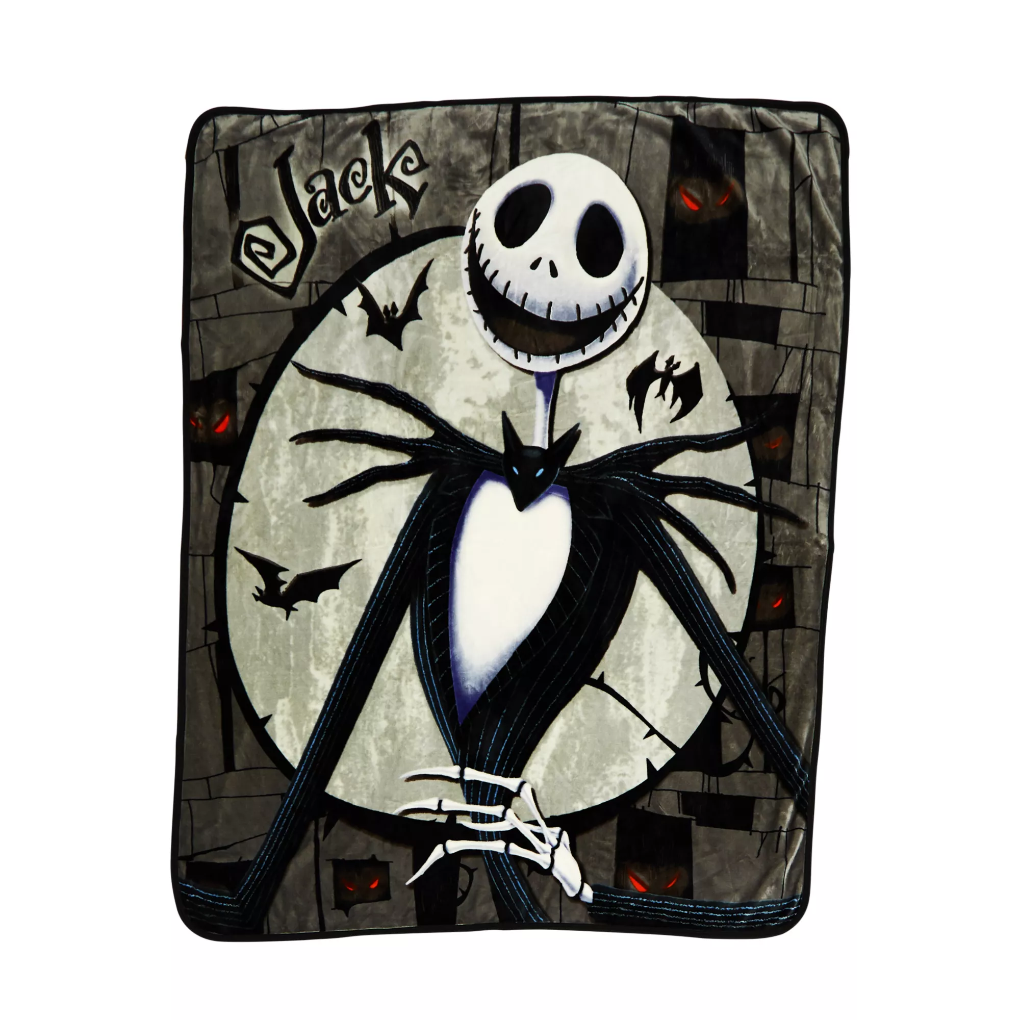 Jack and Sally Reversible Fleece Blanket - The Nightmare Before Christmas at Spirit Halloween