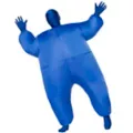 Kids Blue Light-Up Inflatable Super Skin Suit Costume at Spirit Halloween
