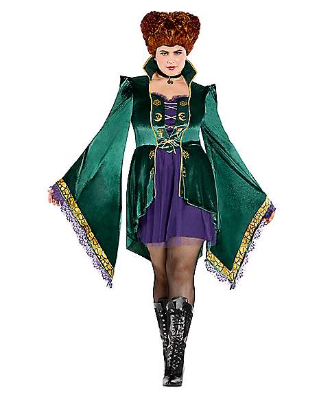 Winifred Sanderson Halloween Costume Plus Size 2X 22-24 Disney Hocus Pocus