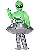 Kids Light Up Alien UFO Inflatable Costume