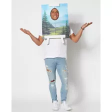 Adult Bob Ross Painting Costume - Firefly at Spencer's