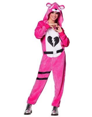 adult plush cuddle team leader costume fortnite - fortnite pajamas canada