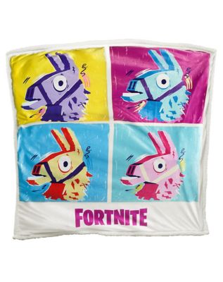 Fortnite Llama Spencers Fortnite Loot Llama Blanket Fortnite Gifts Spencer S