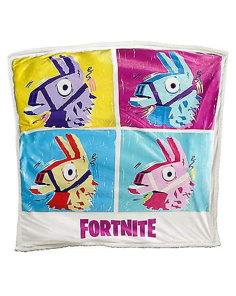 Kids Bedding Llama Fleece 46 x 60 inches Details about  / NEW Fortnite Unicorn Throw Blanket