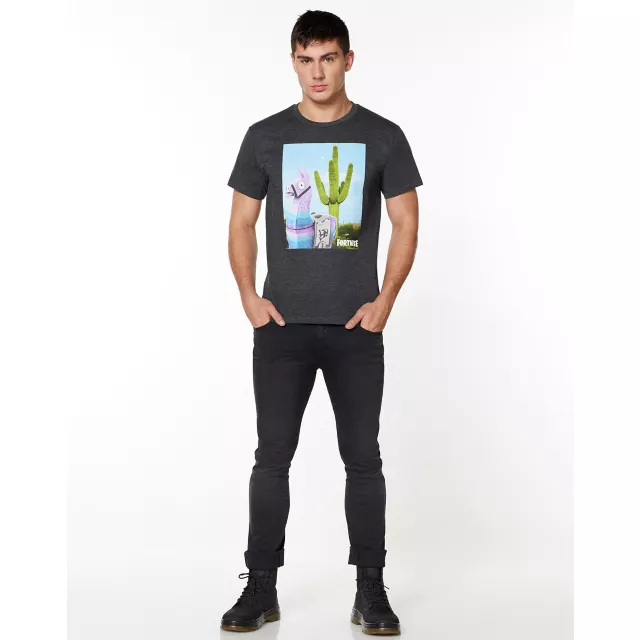 Adult Cactus Loot Llama T Shirt - Fortnite at Spirit Halloween