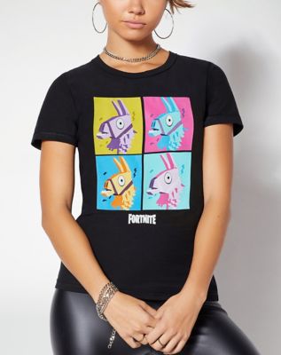 adult grid loot llama t shirt fortnite - fortnite king thumbnail