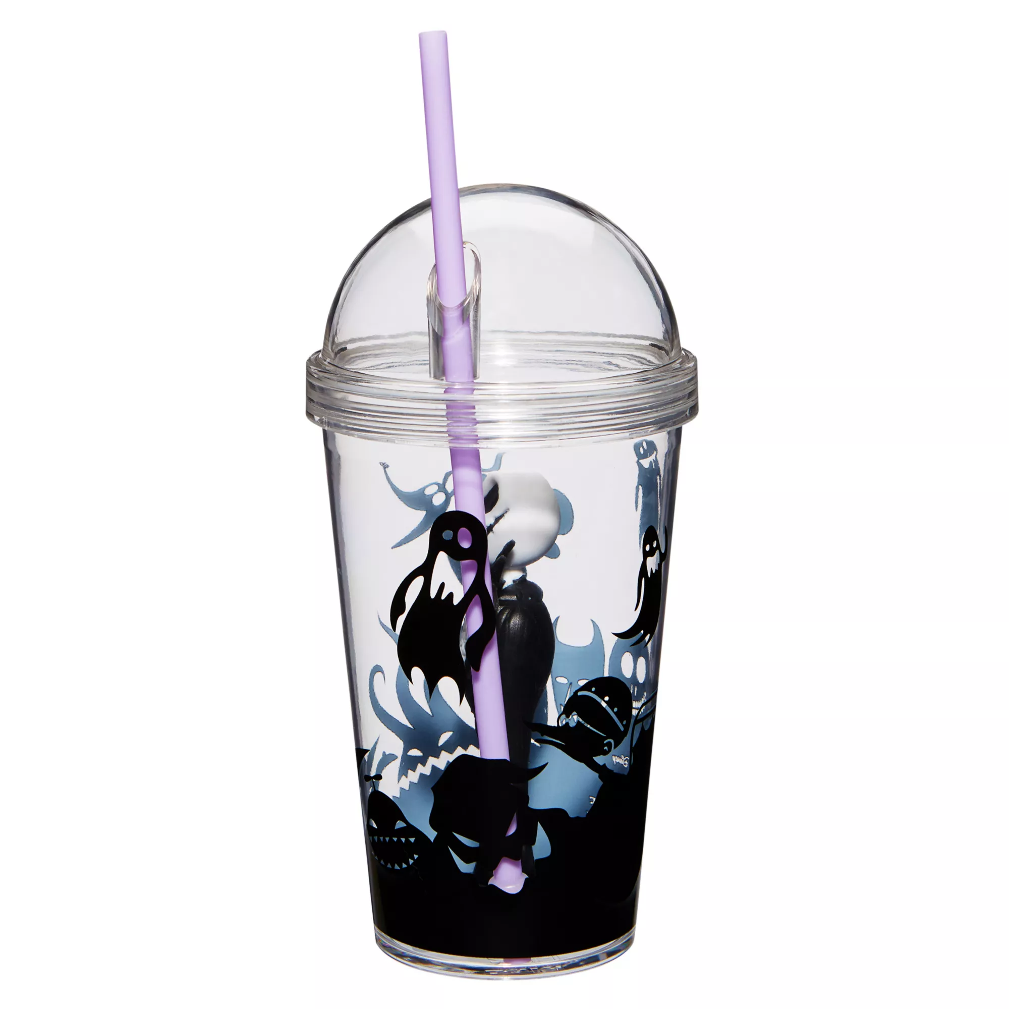 Jack Skellington Cup with Straw - Nightmare Before Christmas