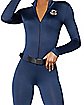 Adult Police Officer Catsuit Costume