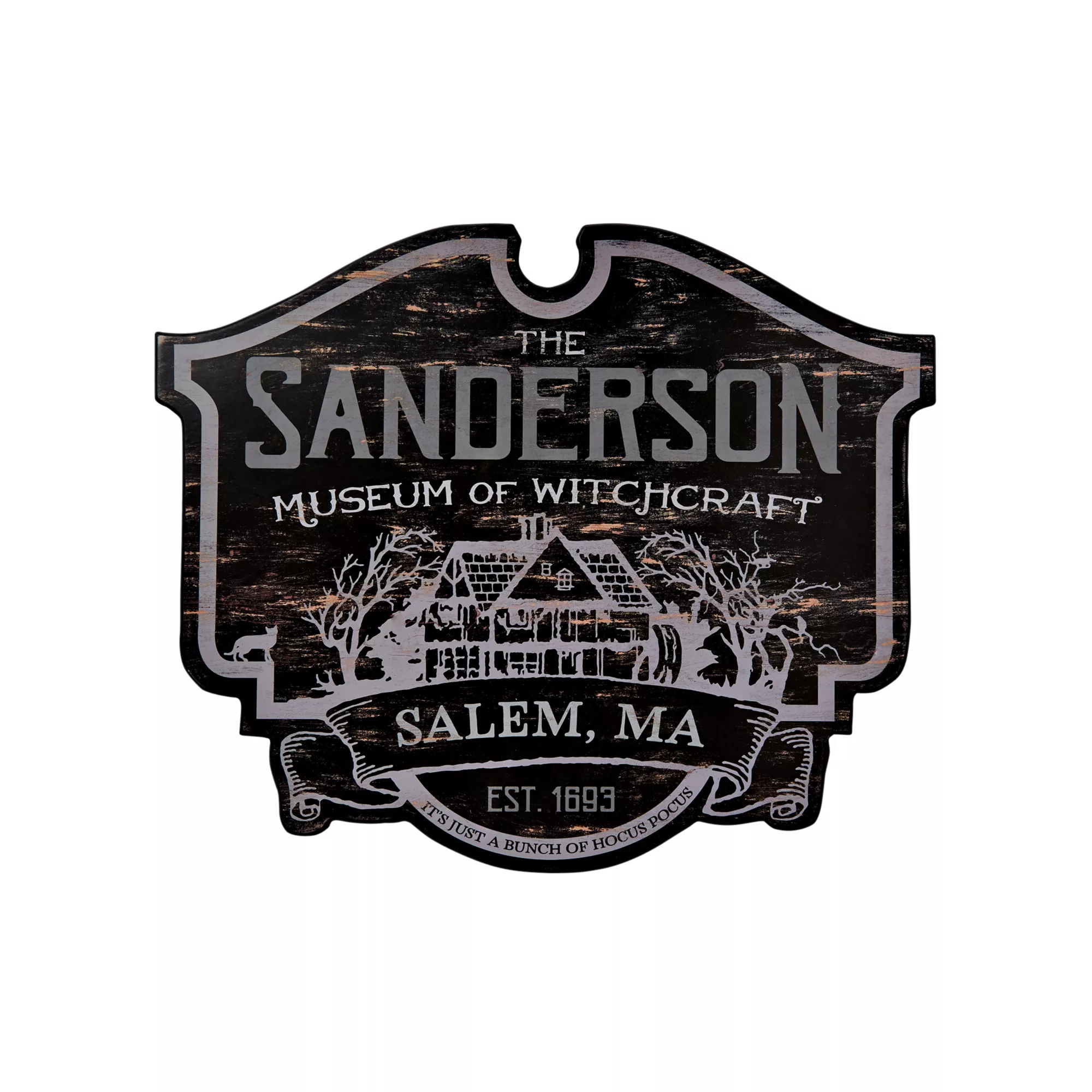 Sanderson Museum of Witchcraft Sign - Hocus Pocus at Spirit Halloween