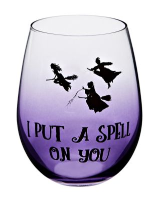 Spell On You Stemless Glass Hocus Pocus Spencers