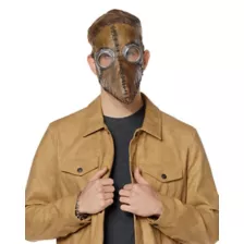 Brown Plague Doctor Half Mask at Spencer's