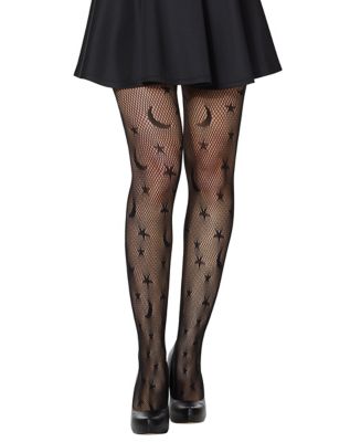 Celestial Fishnet Tights Spencer s