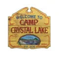 Welcome to Camp Crystal Lake Sign - Friday the 13th at Spirit Halloween