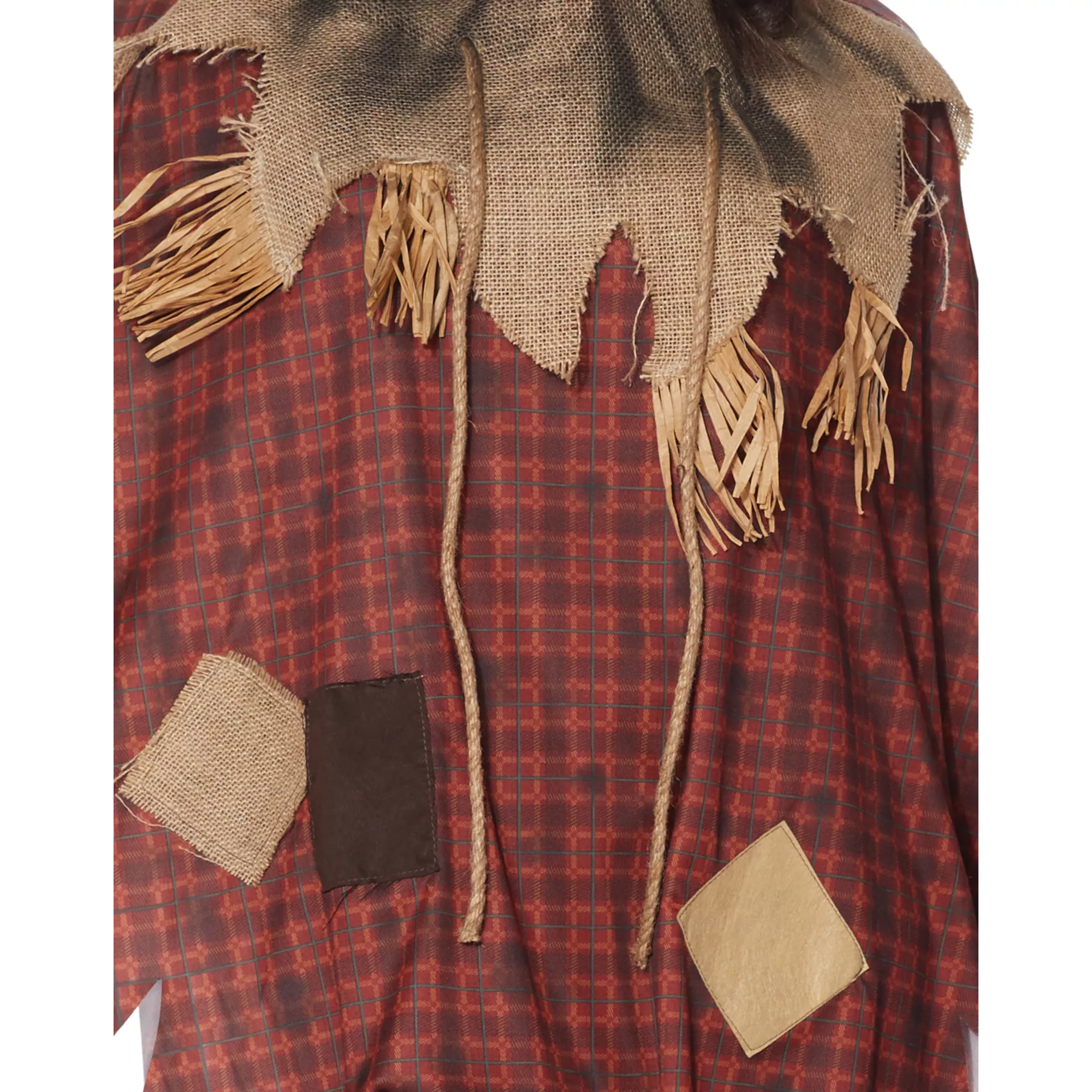 Plaid Scarecrow Poncho