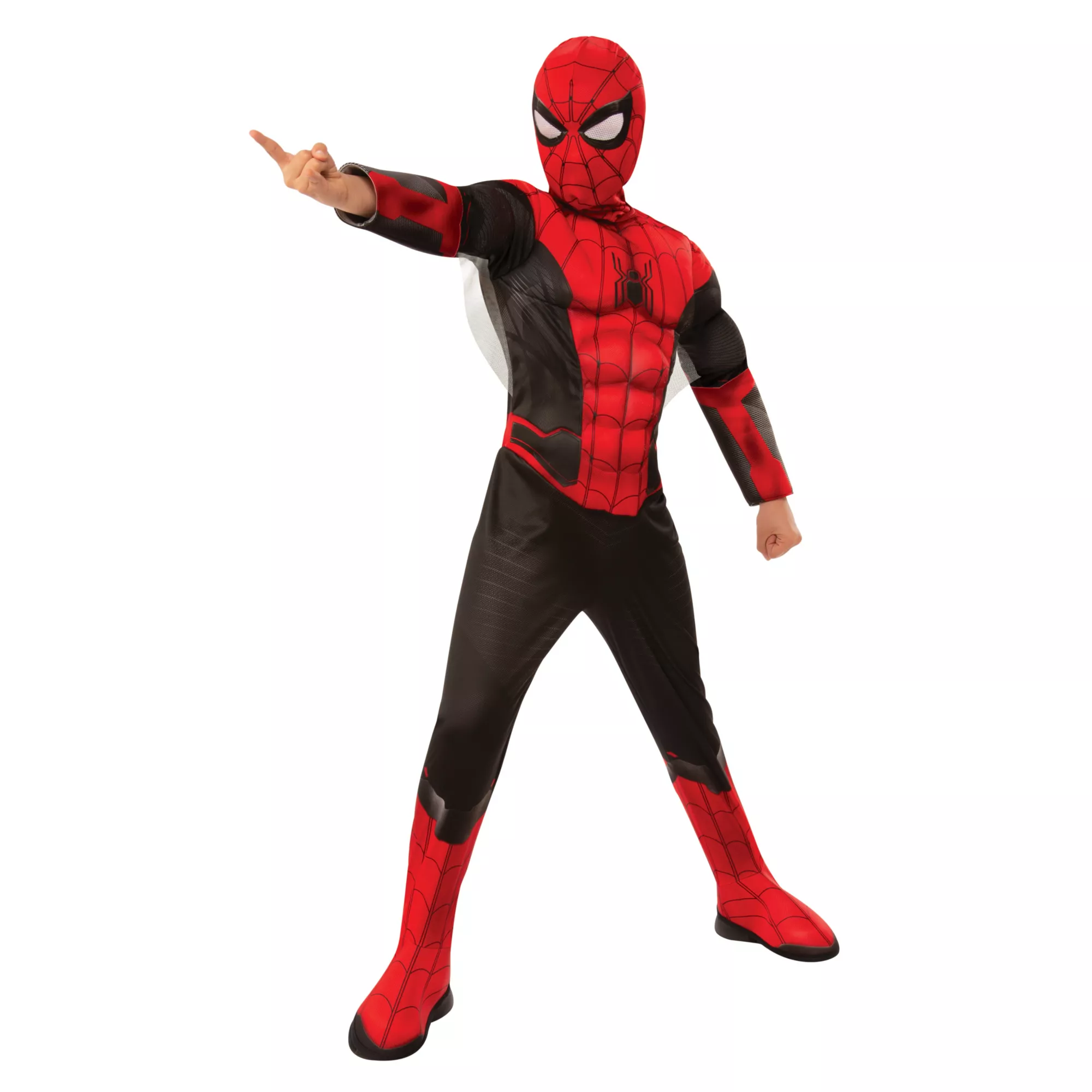 Kids Black and Red Spider-Man Deluxe Costume - Spider-Man: Far From Home at Spirit Halloween
