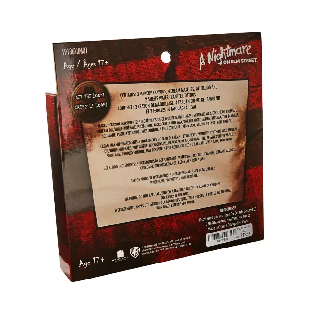 A Nightmare On Elm Street Makeup Kit at Spencer's