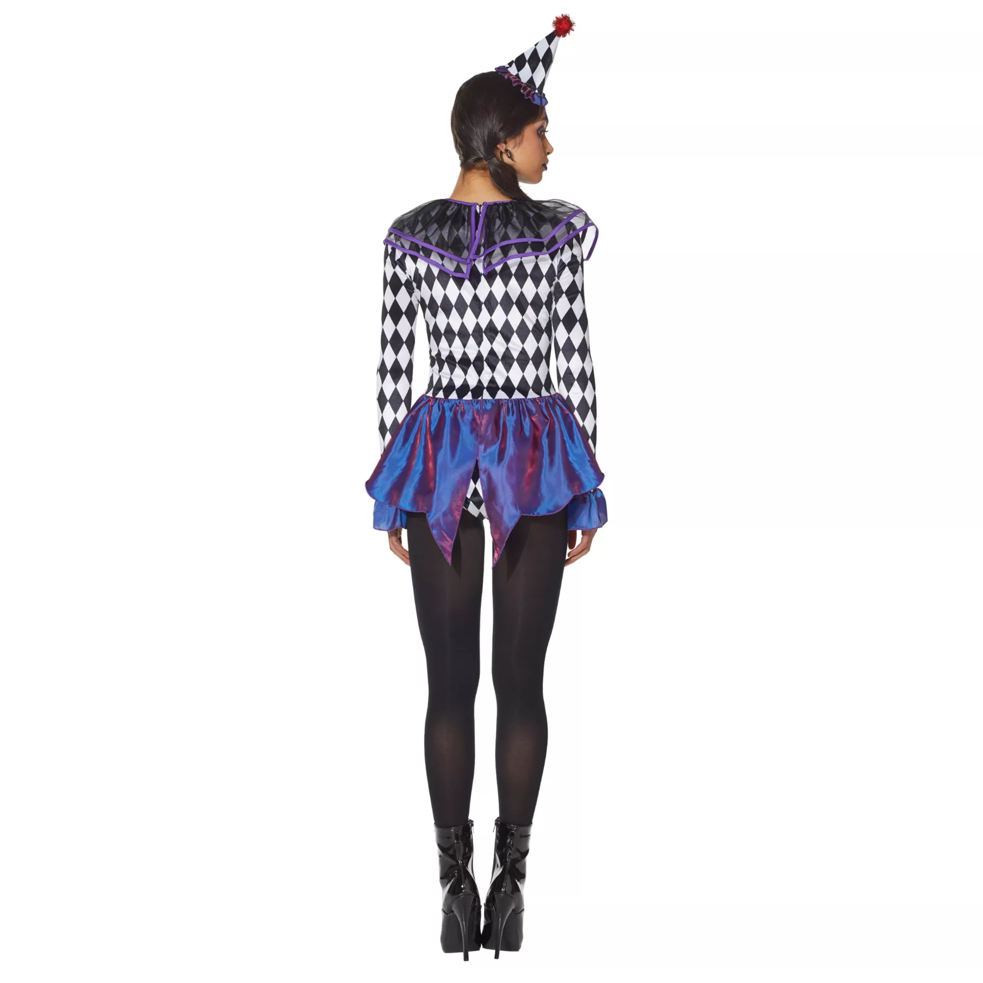 Adult Carnival Clown Bodysuit Costume at Spencer's