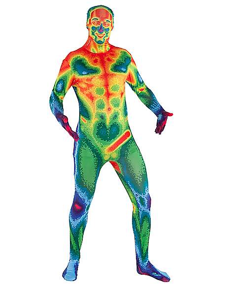 Morphsuits Mens Alien Morphsuit Fancy Dress Costume Great for Stag Party Festival Halloween 